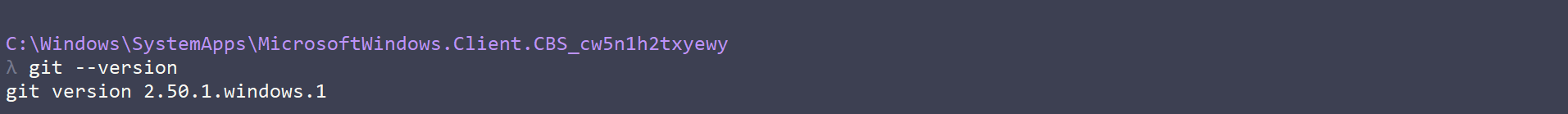 Git Version