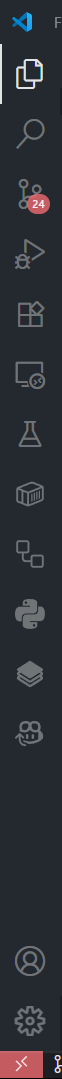 Left Sidebar (Activity Bar)